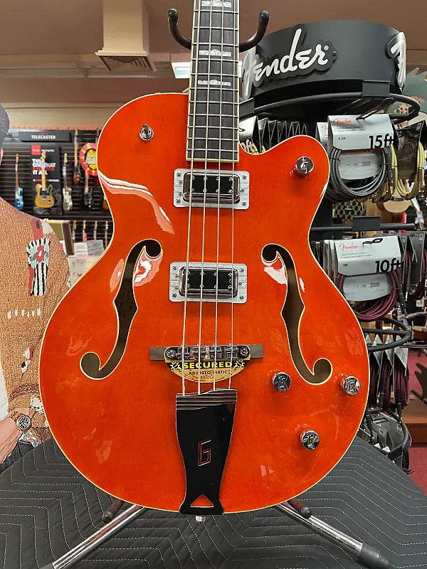 GRETSCH G5440LSB ELECTROMATIC HOLLOW BODY LONG SCALE BASS ORANGE