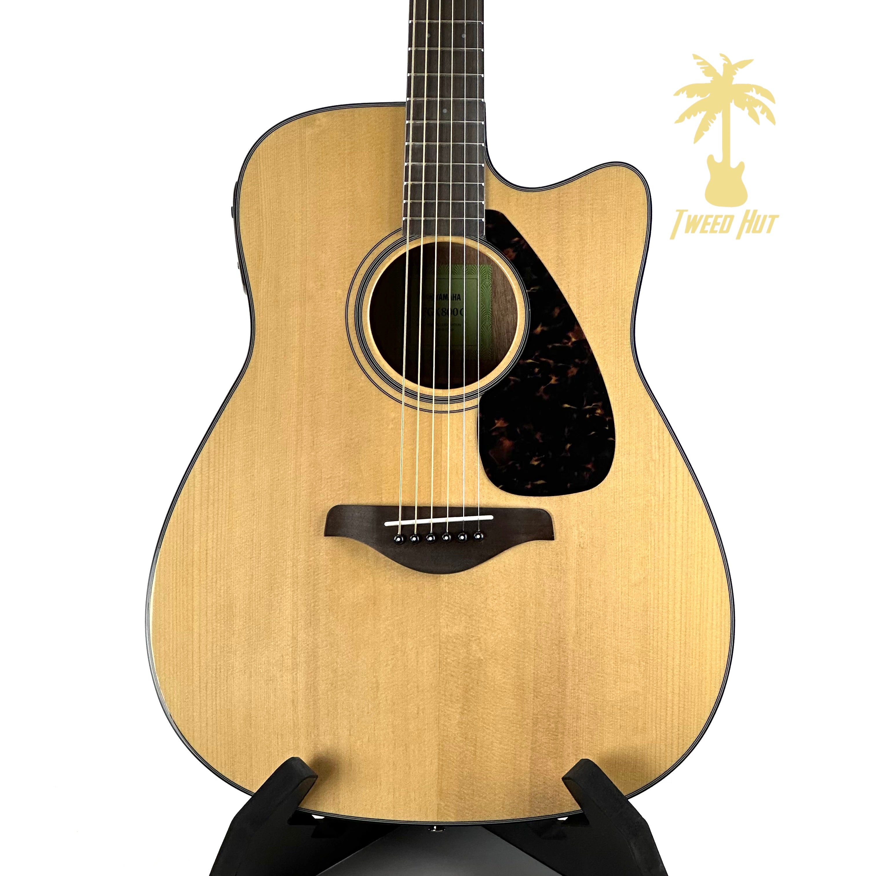 YAMAHA FGX800C ACOUSTIC/ELECTRIC SOLID TOP GUITAR