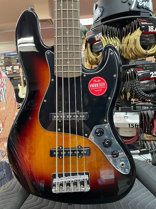 SQUIER AFFINITY SERIES JAZZ BASS V-3-COLOR SUNBURST