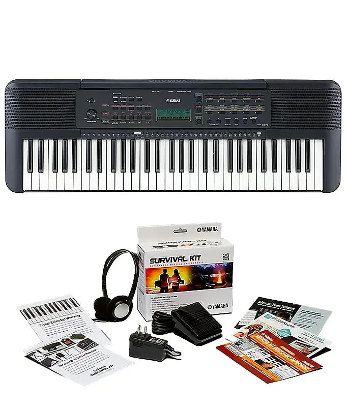 YAMAHA PSR-E273 61-KEY PORTABLE KEYBOARD WITH SURVIVAL KIT