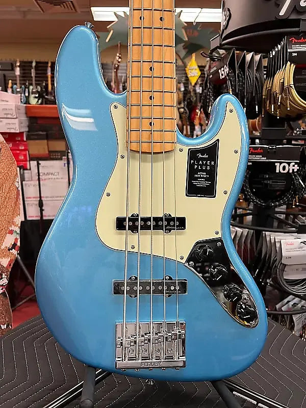 FENDER PLAYER PLUS JAZZ BASS V-OPAL SPARK