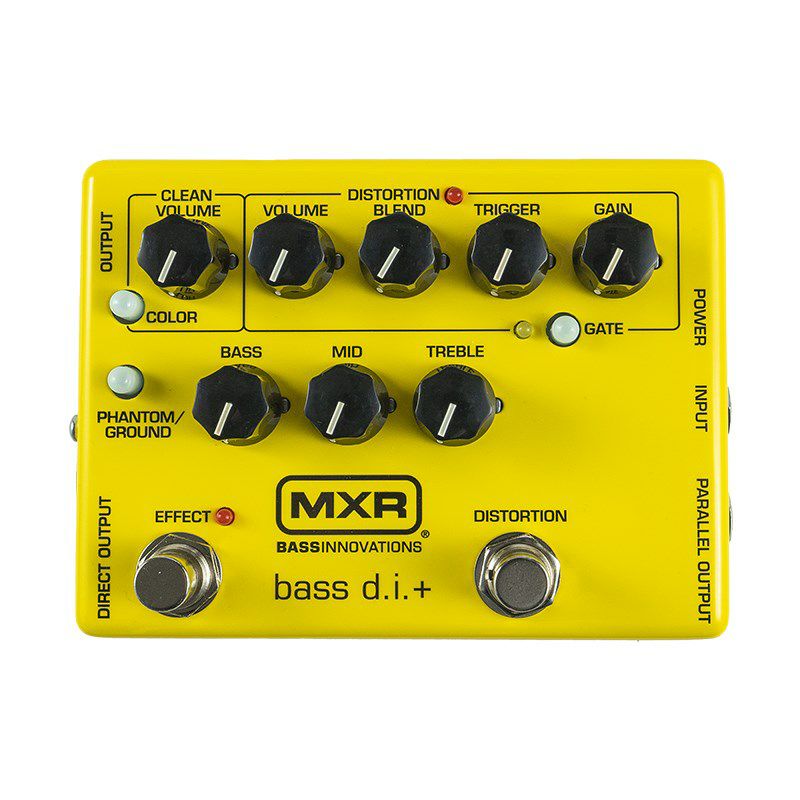 MXR M80 BASS DI + SPECIAL EDITION - YELLOW