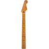 FENDER ROASTED STRATOCASTER NECK FLAT OVAL SHAPE, MAPLE FINGERBOARD