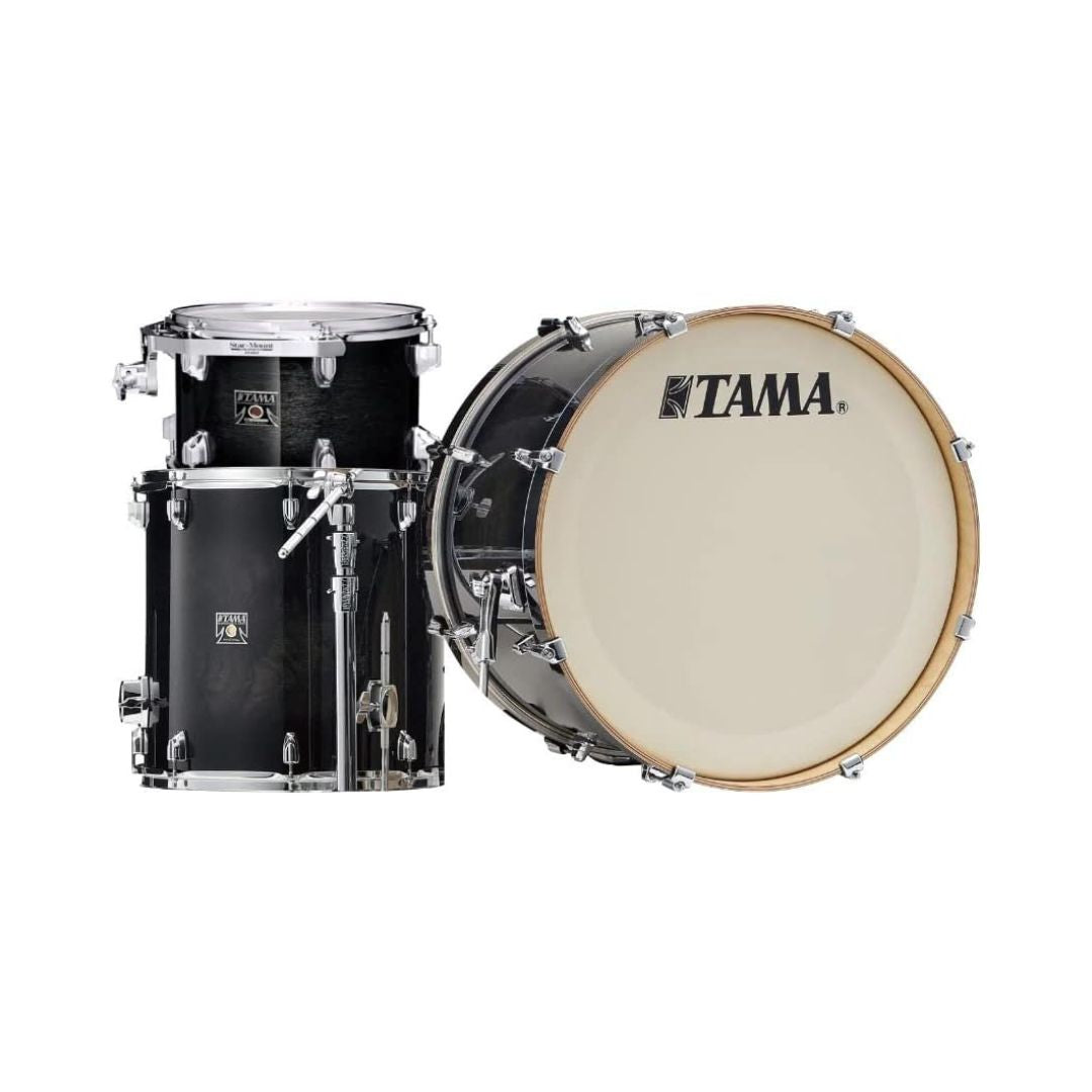 TAMA SUPERSTAR CLASSIC 3PC. DRUM KIT - TRANSPARENT BLACK BURST (IN STORE PURCHASE ONLY)