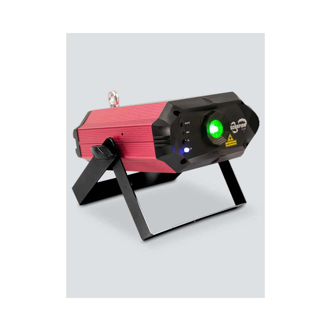 CHAUVET SCORPION SCRIPT COMPACT GREEN LASER EFFECT - BLACK