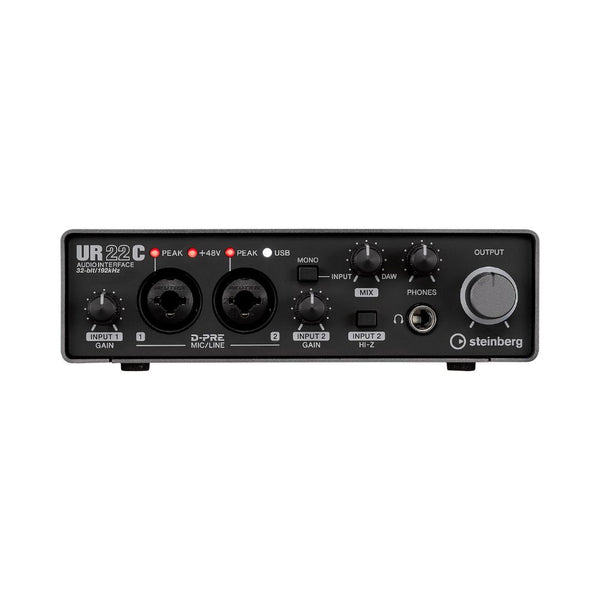 STEINBERG UR22C 2-IN/2-OUT USB 3.0 TYPE C AUDIO INTERFACE
