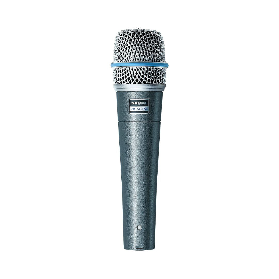 SHURE BETA 57A SUPERCARDIOID DYNAMIC INSTRUMENT MICROPHONE - BLUE