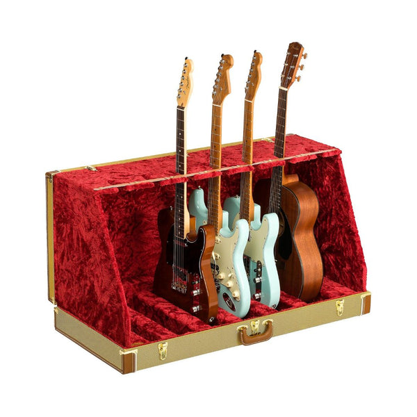 FENDER CLASSIC SERIES 7-GUITAR CASE STAND - TWEED