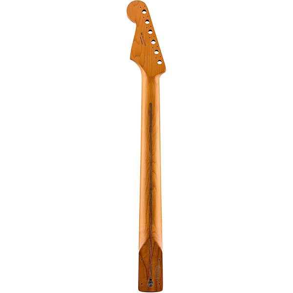 FENDER ROASTED STRATOCASTER NECK FLAT OVAL SHAPE, MAPLE FINGERBOARD