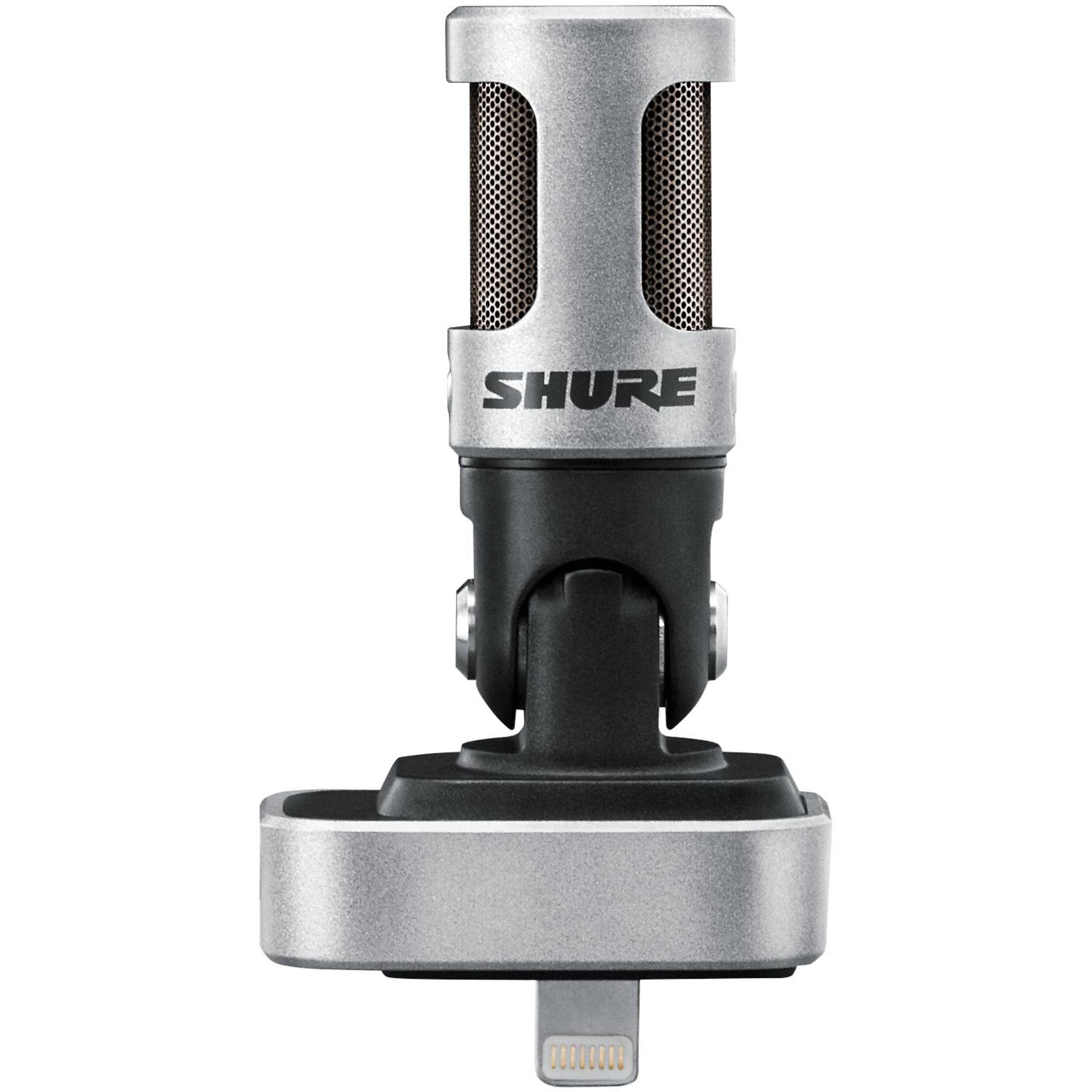 SHURE MOTIV MV88 IOS DIGITAL STEREO CONDENSER MICROPHONE - BLACK
