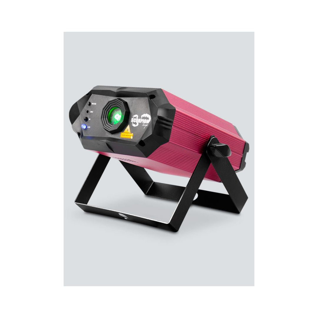CHAUVET SCORPION SCRIPT COMPACT GREEN LASER EFFECT - BLACK
