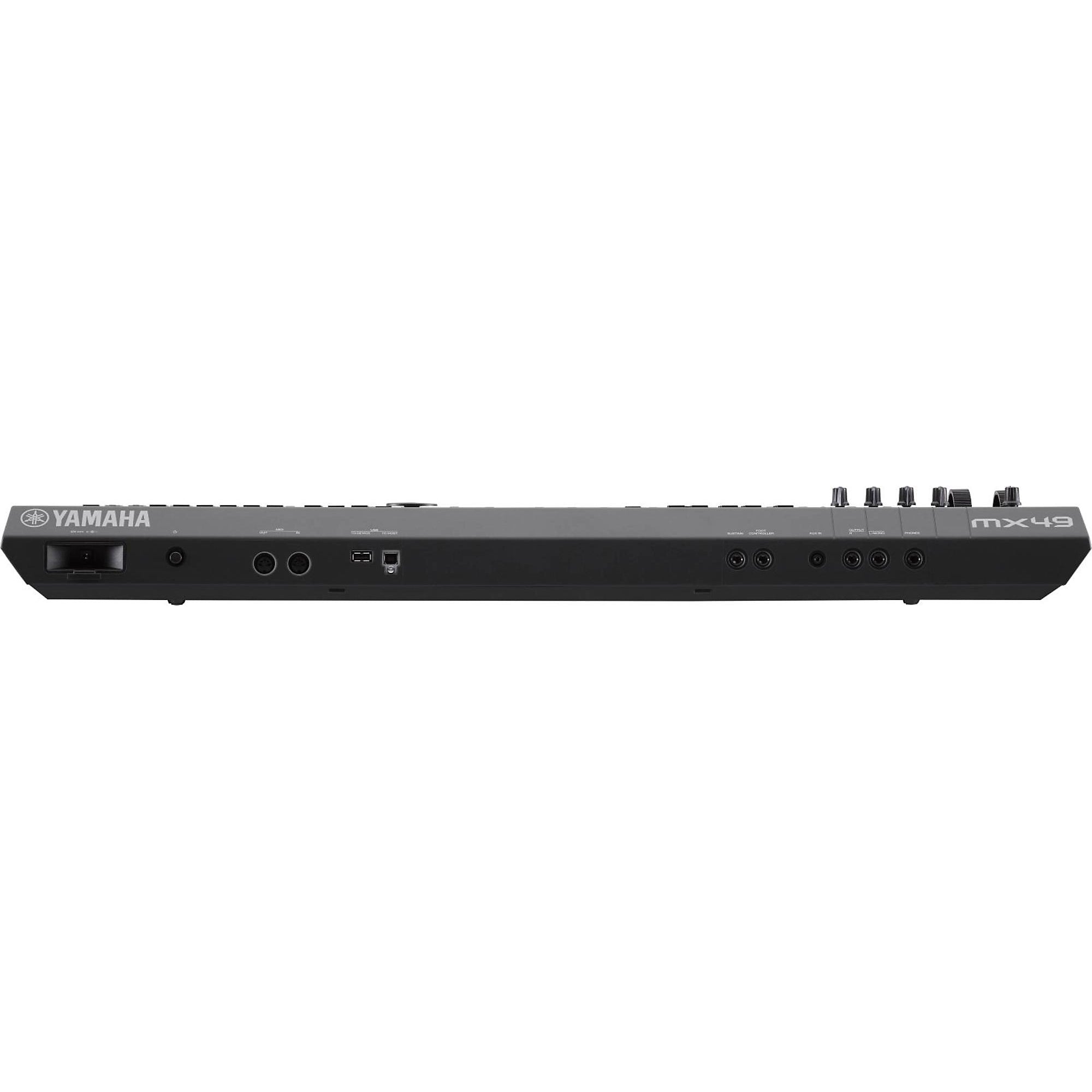 YAMAHA MX49 49-KEY MUSIC PRODUCTION SYNTHESIZER BLACK