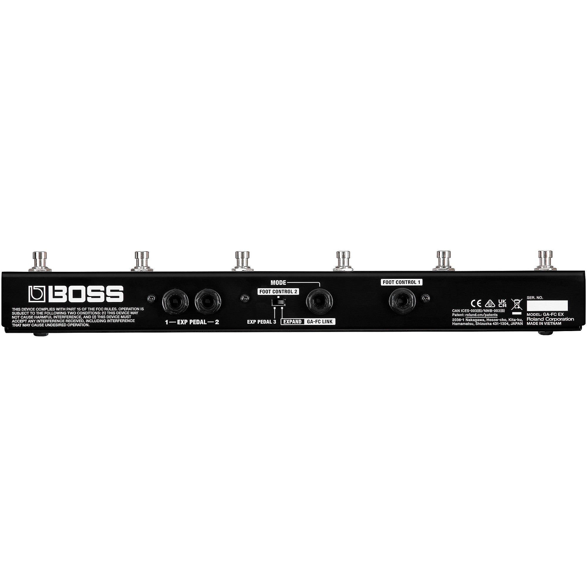 BOSS GA-FC EX FOOT CONTROLLER