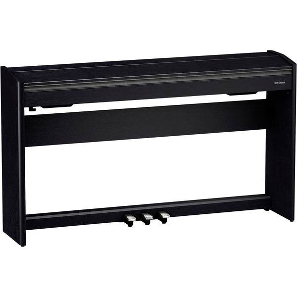 ROLAND F701 DIGITAL PIANO - COAL BLACK WITH STAND