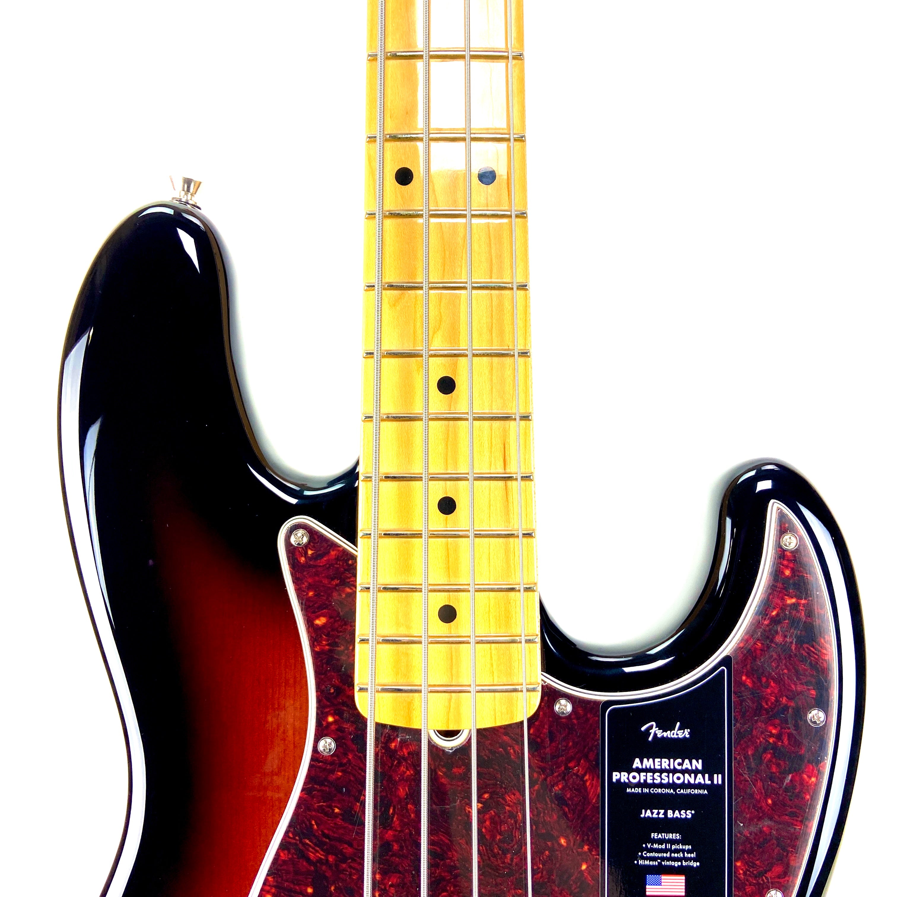 FENDER AMERICAN PROFESSIONAL II JAZZ BASS® 3 TONE SUNBURST