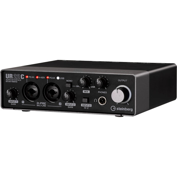 STEINBERG UR22C 2-IN/2-OUT USB 3.0 TYPE C AUDIO INTERFACE