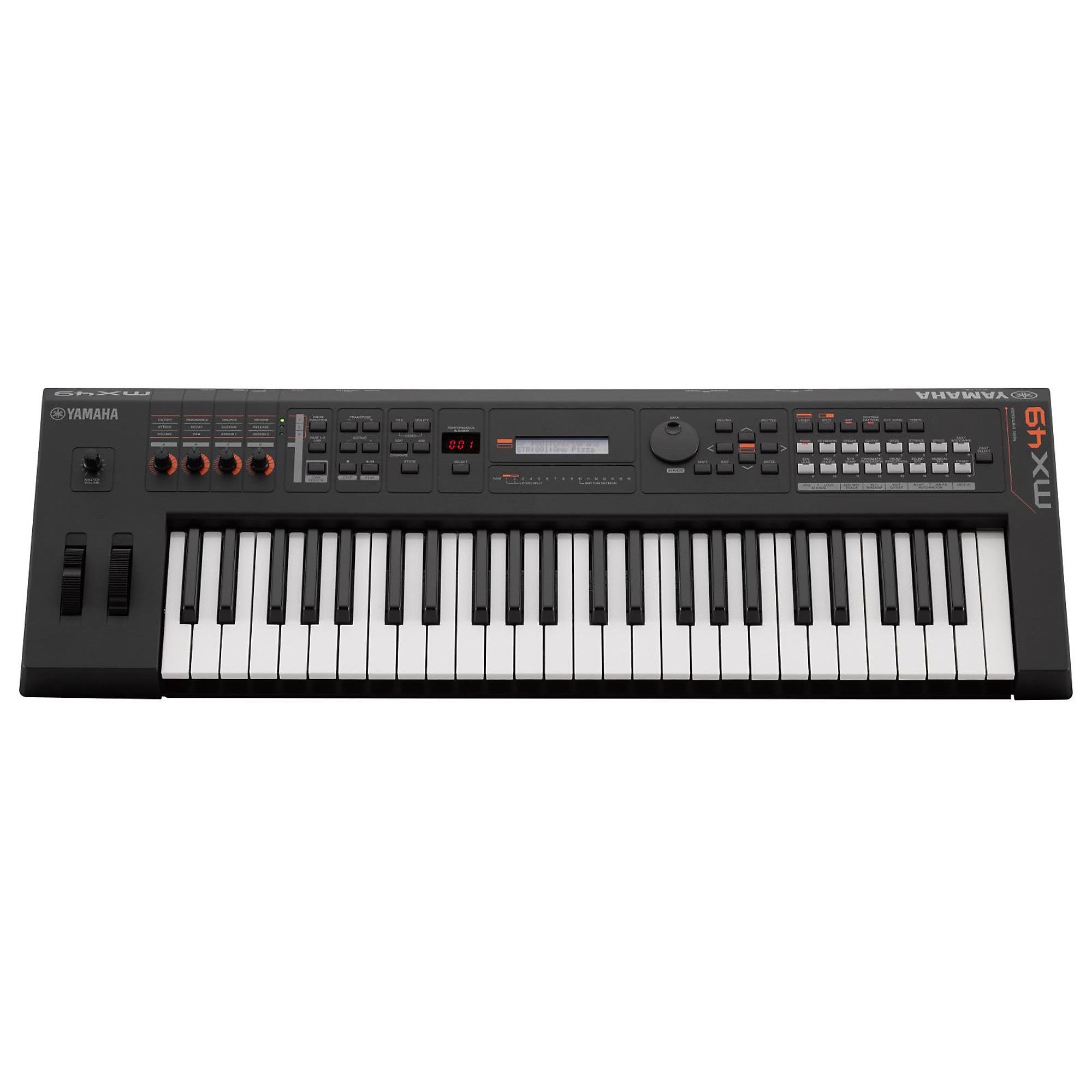 YAMAHA MX49 49-KEY MUSIC PRODUCTION SYNTHESIZER BLACK