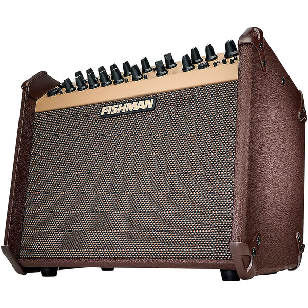 FISHMAN PRO-LBT-600 LOUDBOX ARTIST WITH BLUETOOTH 2-CHANNEL 120-WATT 1X8" ACOUSTIC GUITAR AMP - BROWN