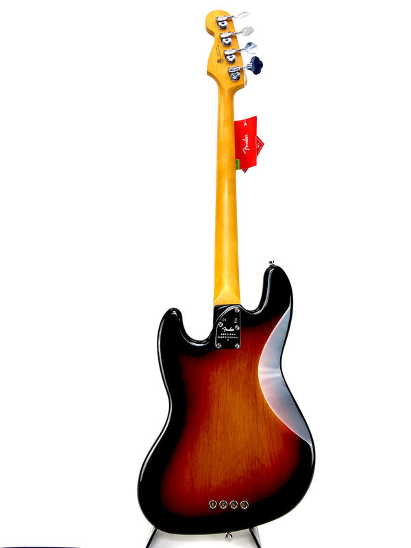 FENDER AMERICAN PROFESSIONAL II JAZZ BASS-3-COLOR SUNBURST