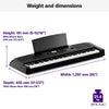 YAMAHA DGX670B 88 WEIGHTED ARRANGER KEYBOARD-BLACK