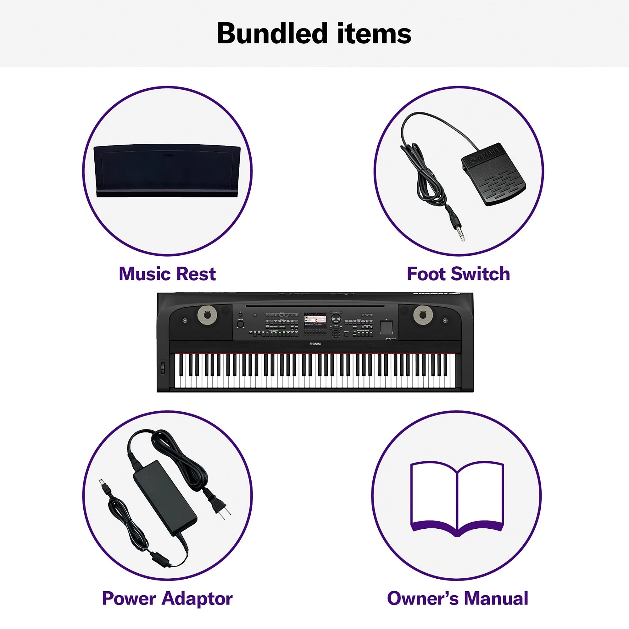 YAMAHA DGX670B 88 WEIGHTED ARRANGER KEYBOARD-BLACK