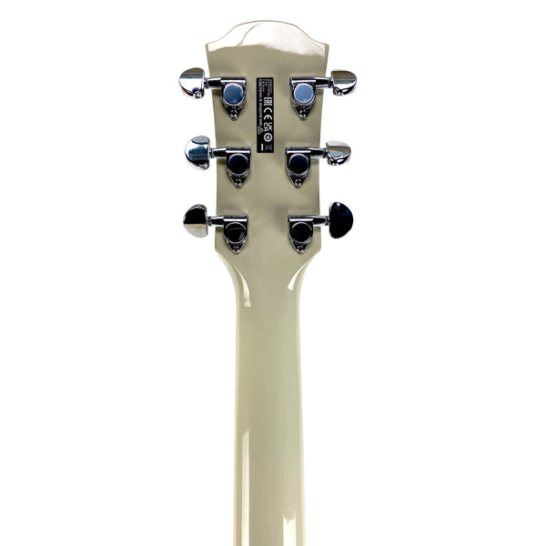 YAMAHA APX600 A/E THIN-LINE CUTAWAY VINTAGE WHITE
