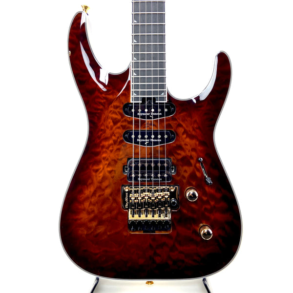 JACKSON PRO PLUS SERIES SOLOIST SLA3Q - AMBER TIGER EYE