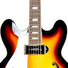 EPIPHONE LIMITED-EDITION CASINO LEFT-HANDED HOLLOWBODY ELECTRIC GUITAR VINTAGE SUNBURST