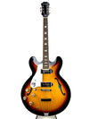 EPIPHONE LIMITED-EDITION CASINO LEFT-HANDED HOLLOWBODY ELECTRIC GUITAR VINTAGE SUNBURST