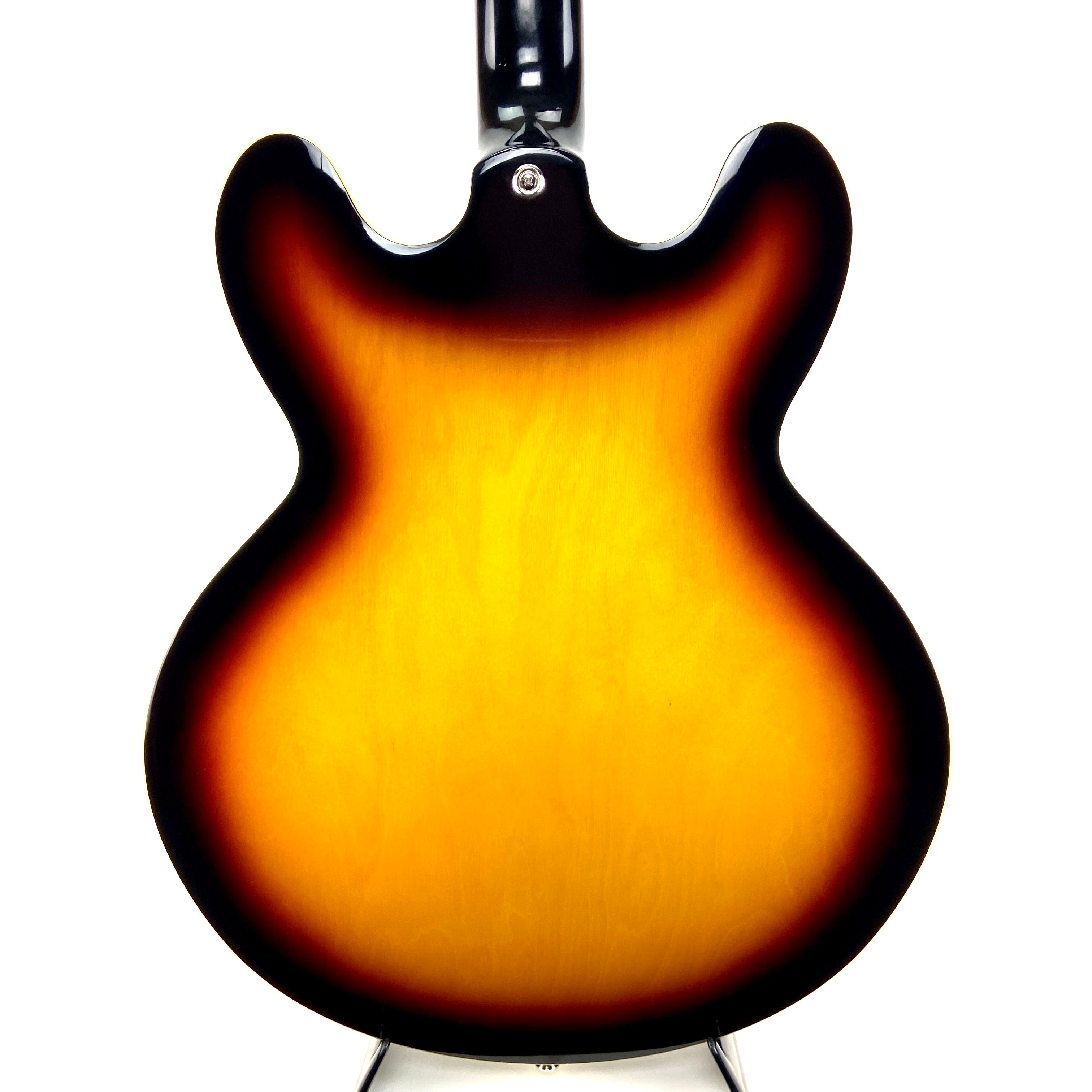 EPIPHONE LIMITED-EDITION CASINO LEFT-HANDED HOLLOWBODY ELECTRIC GUITAR VINTAGE SUNBURST