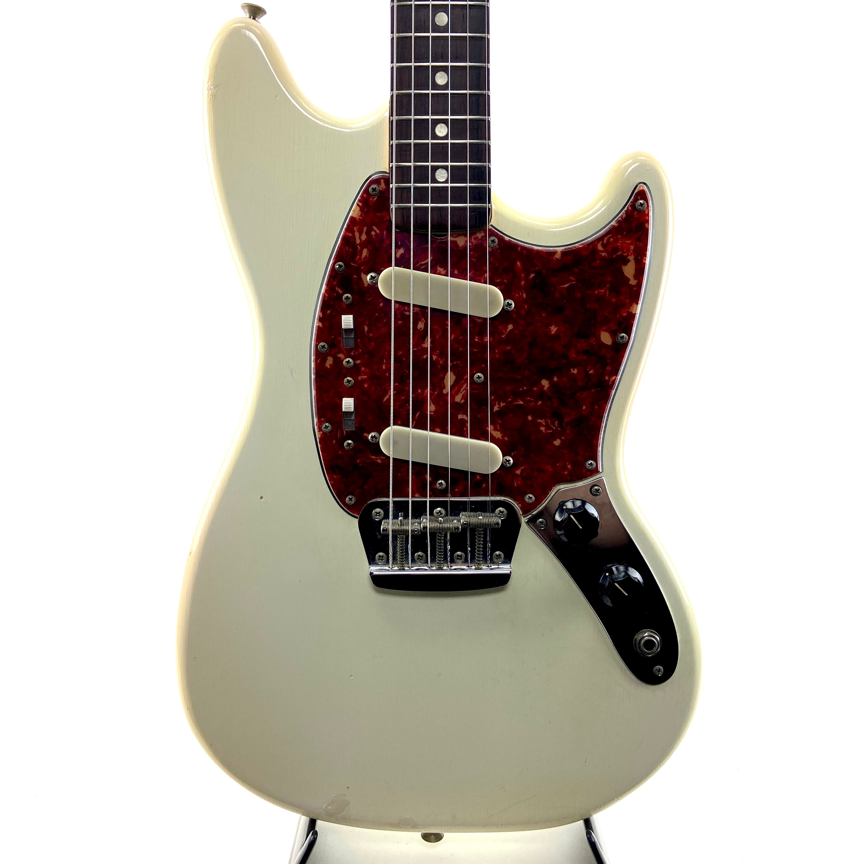 VINTAGE 1965 FENDER DUO SONIC II - OLYMPIC WHITE