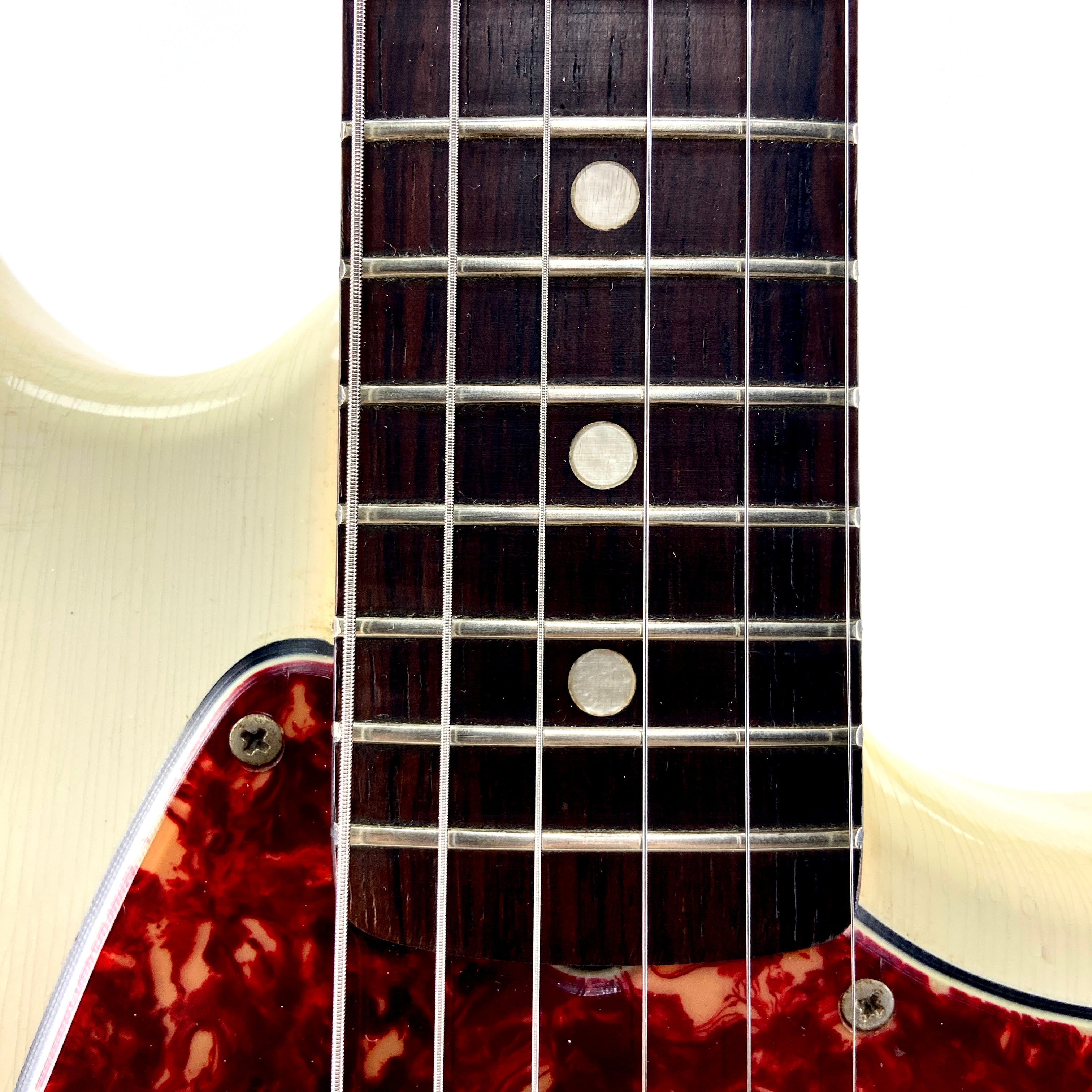VINTAGE 1965 FENDER DUO SONIC II - OLYMPIC WHITE