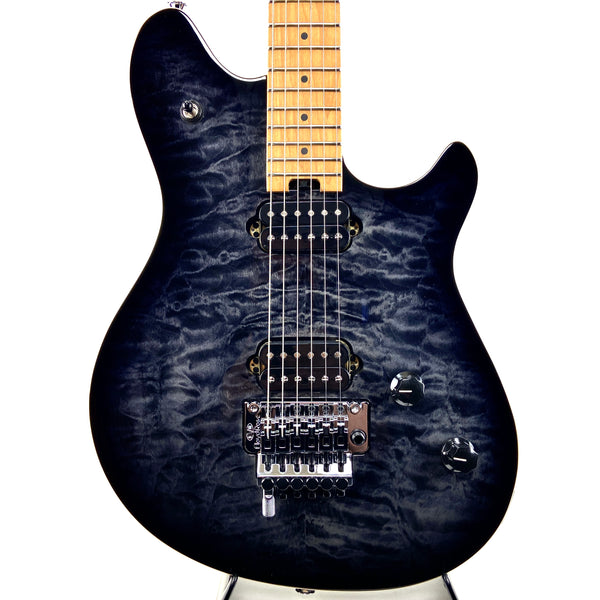 EVH WOLFGANG SPECIAL QM ELECTRIC GUITAR CHARCOAL BURST