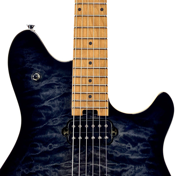 EVH WOLFGANG SPECIAL QM ELECTRIC GUITAR CHARCOAL BURST