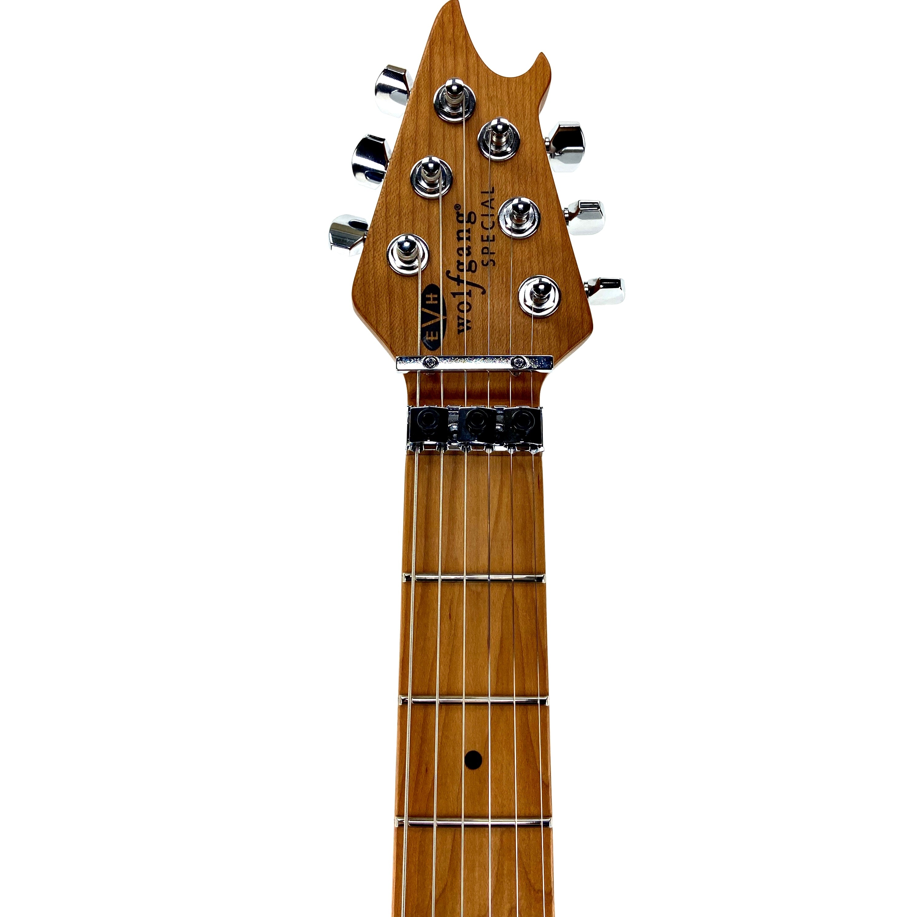 EVH WOLFGANG SPECIAL QM ELECTRIC GUITAR CHARCOAL BURST