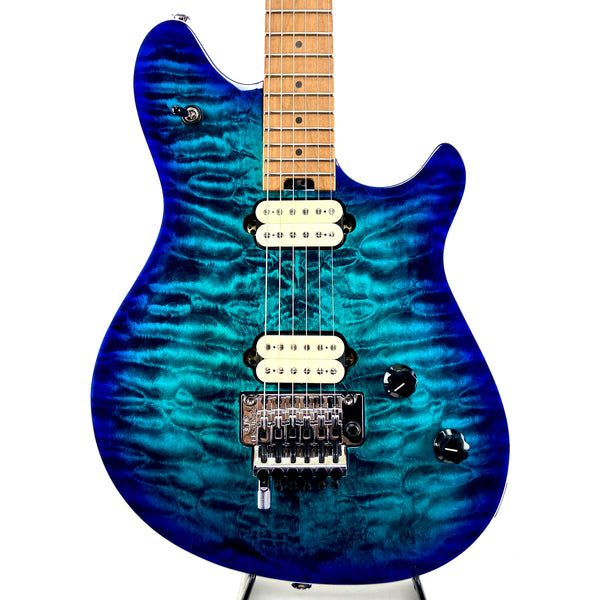 EVH WOLFGANG SPECIAL QM ELECTRIC GUITAR CHLORINE BURST