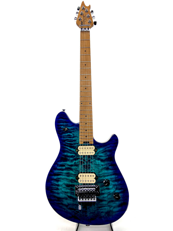 EVH WOLFGANG SPECIAL QM ELECTRIC GUITAR CHLORINE BURST