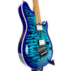 EVH WOLFGANG SPECIAL QM ELECTRIC GUITAR CHLORINE BURST