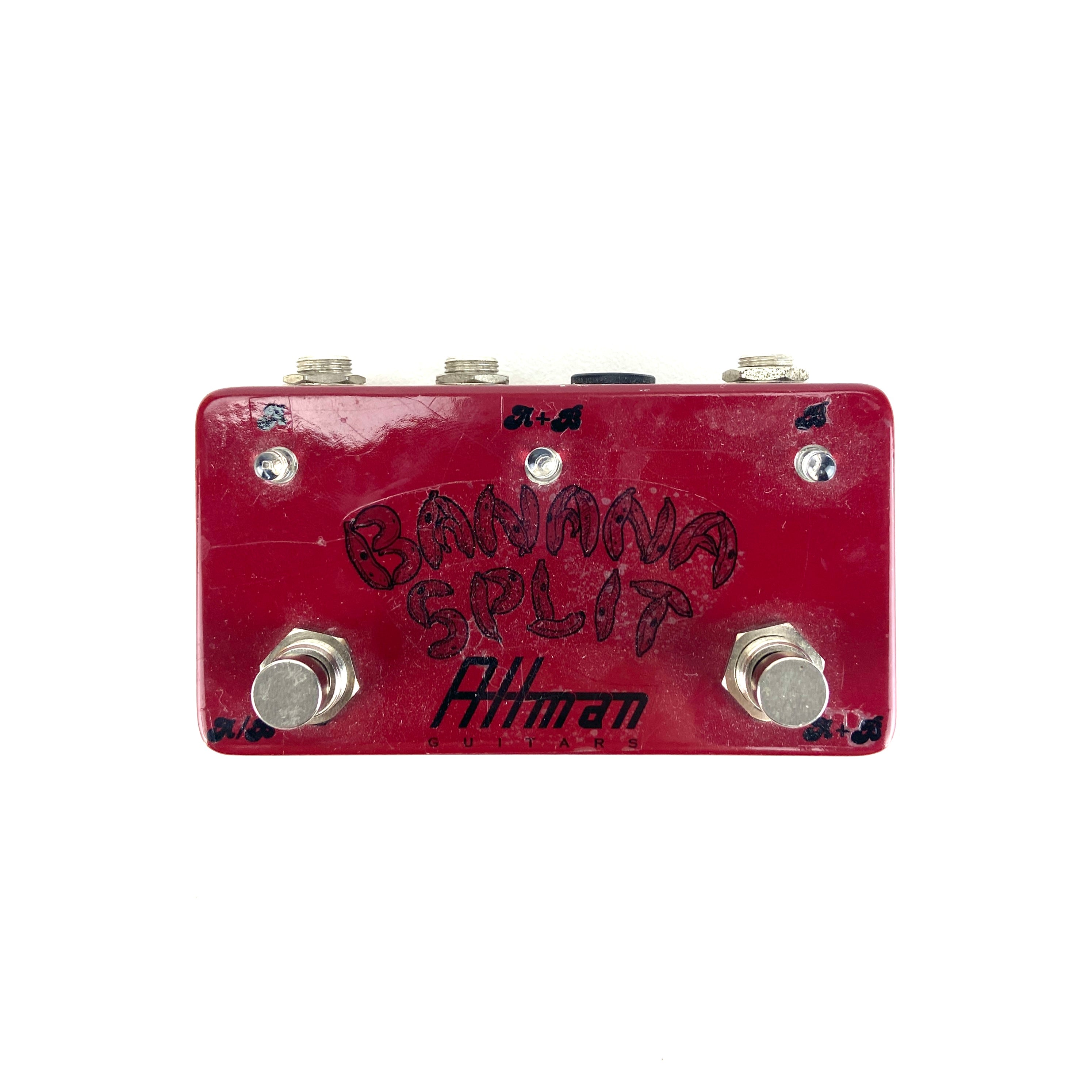 PRE-OWNED ATTMAN GUITARS BANANA SPLIT AB BOX