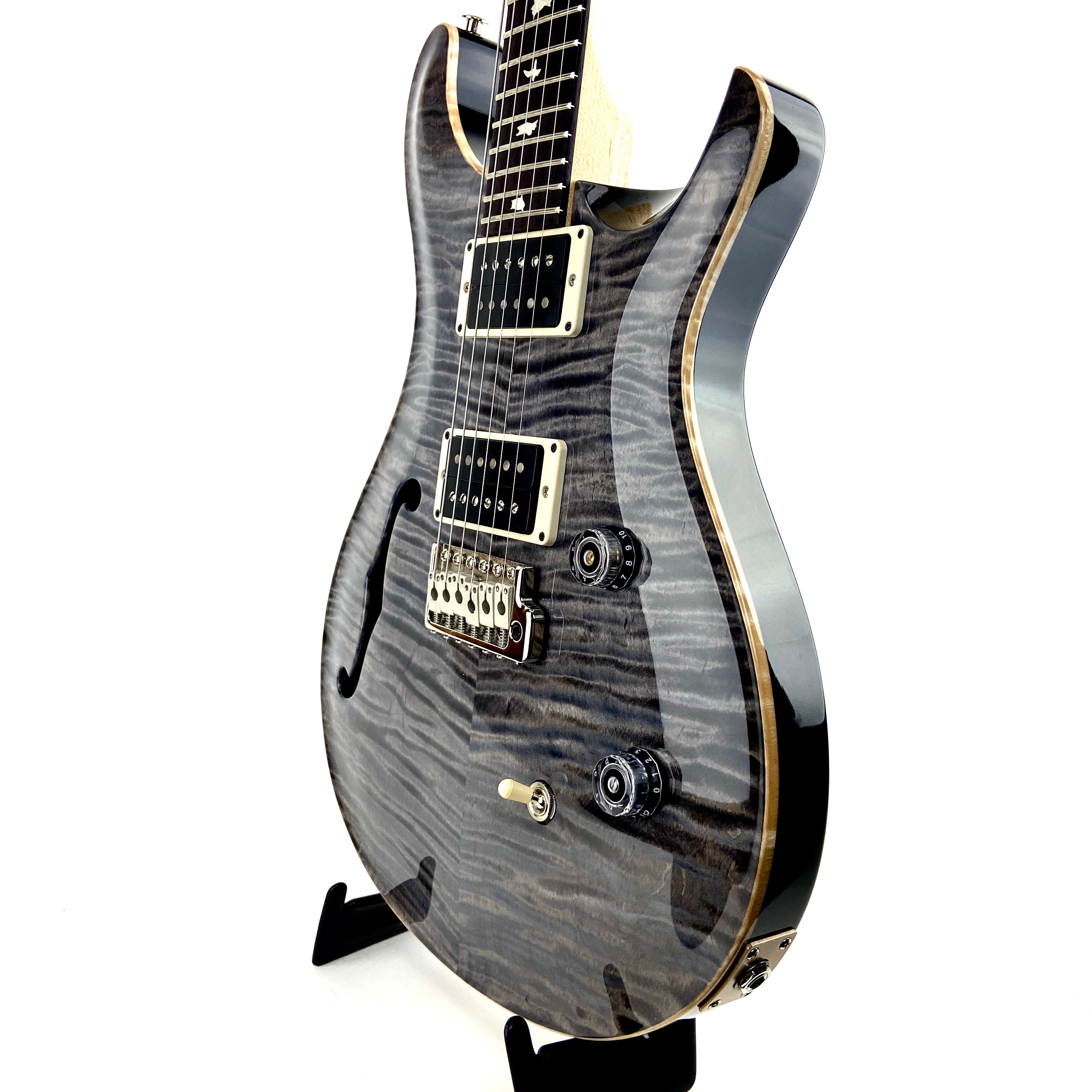 PRS CE 24 SEMI-HOLLOW - FADED GRAY BLACK