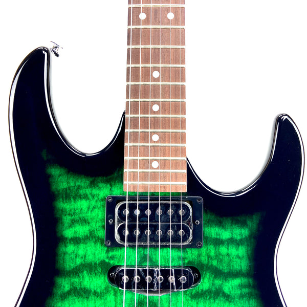 IBANEZ GRX70QA GIO RX SERIES TRANSPARENT EMERALD BURST
