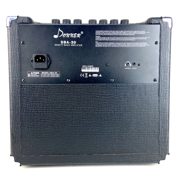 PRE-OWNED DONNER DBA-30 30W ELECTRIC BASS COMBO AMP