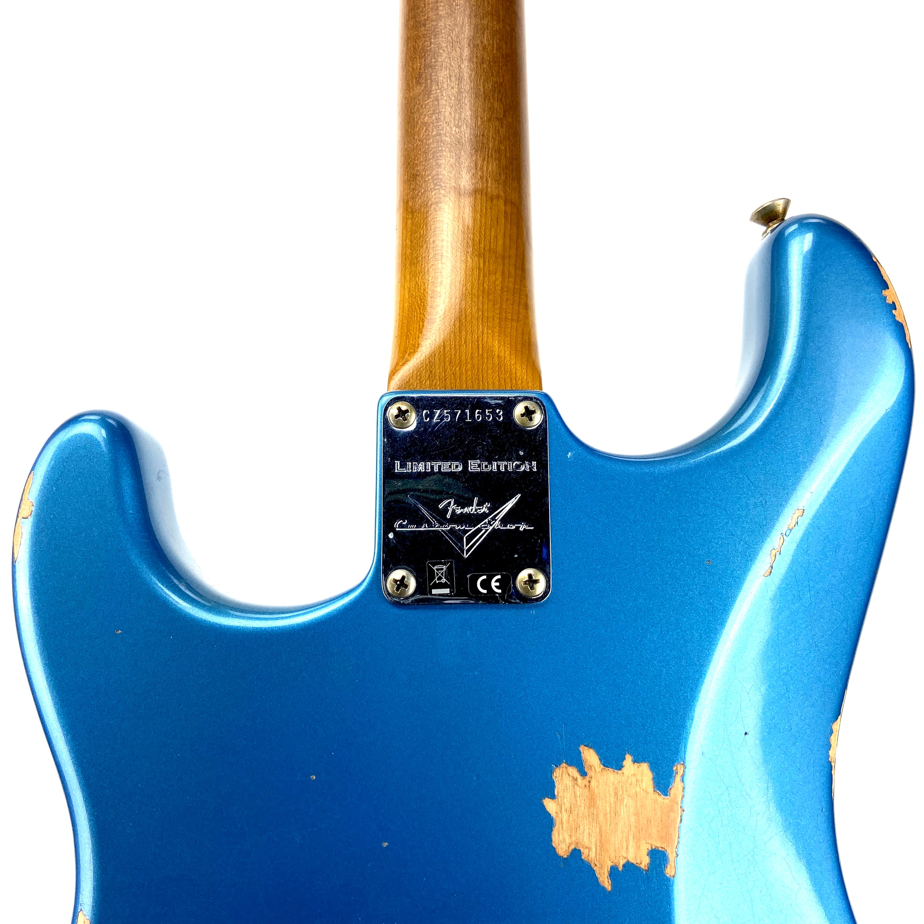 FENDER CUSTOM SHOP LTD '64 STRATOCASTER - AGED LAKE PLACID BLUE