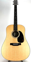 MARTIN D-X1E ACOUSTIC/ELECTRIC GUITAR-NATURAL SPRUCE