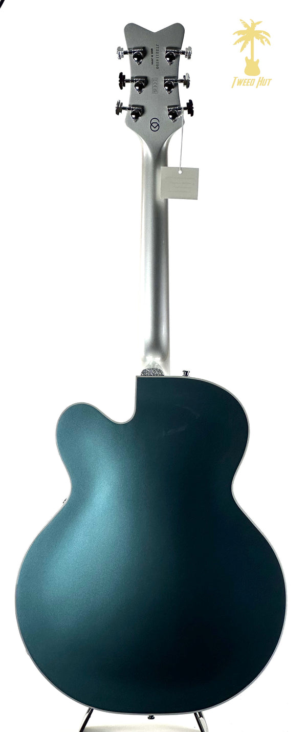 GRETSCH G6136T 140th ANNIVERSARY DOUBLE PLATINUM FALCON - TWO TONE STONE PLATINUM/PURE PLATINUM