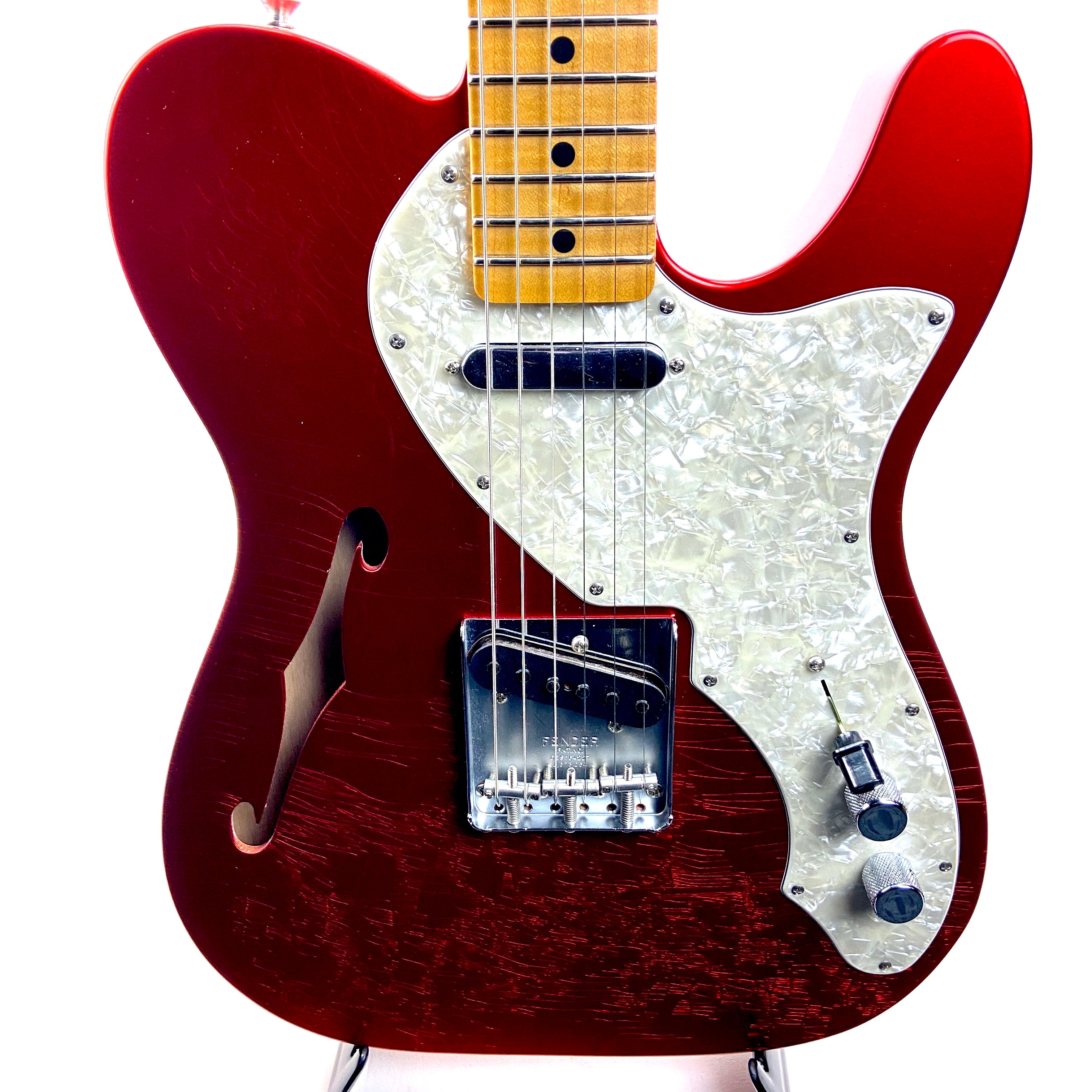 FENDER CUSTOM SHOP '69 CLOSET CLASSIC TELECASTER THINLINE - CANDY APPLE RED