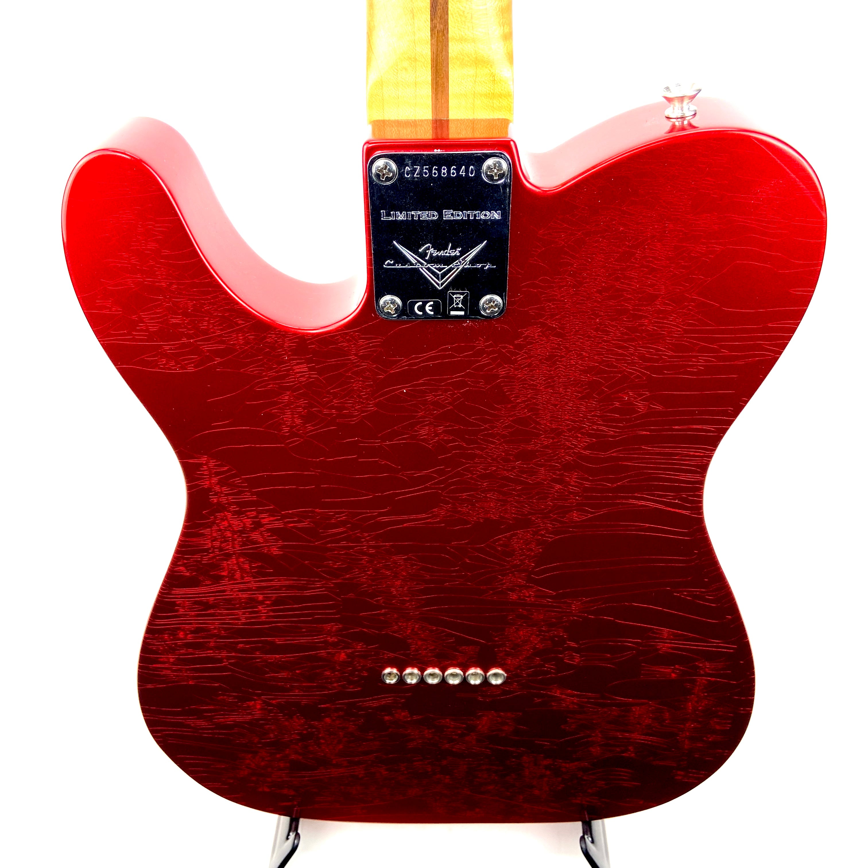 FENDER CUSTOM SHOP '69 CLOSET CLASSIC TELECASTER THINLINE - CANDY APPLE RED