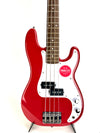 SQUIER MINI P-BASS DAK RED