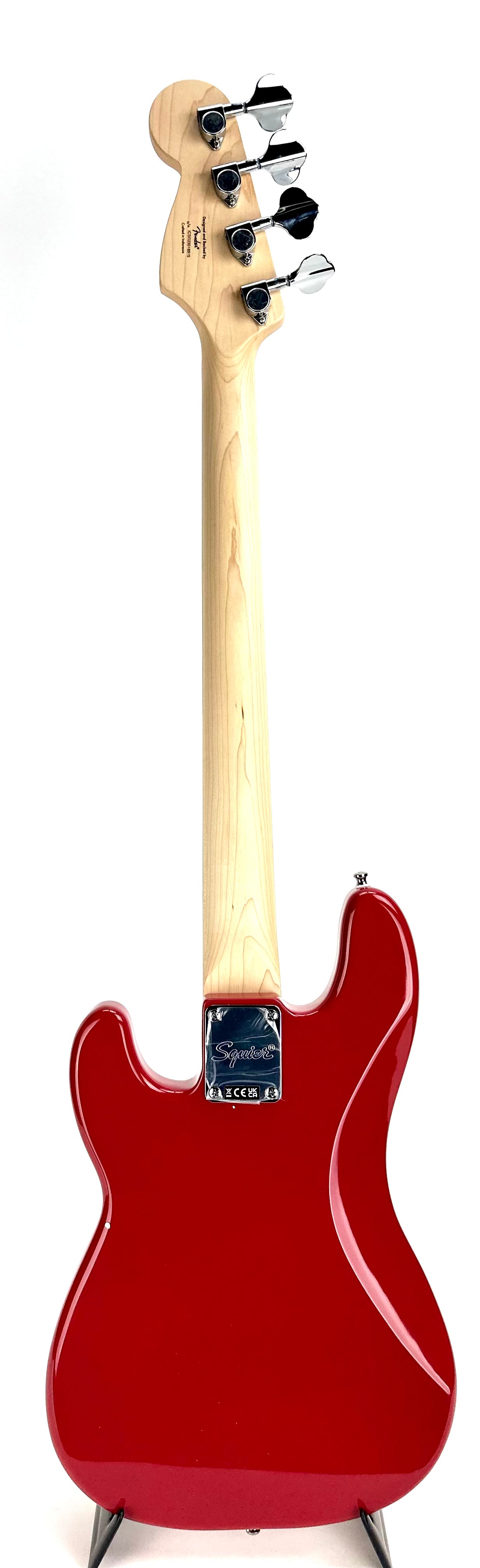 SQUIER MINI P-BASS DAK RED