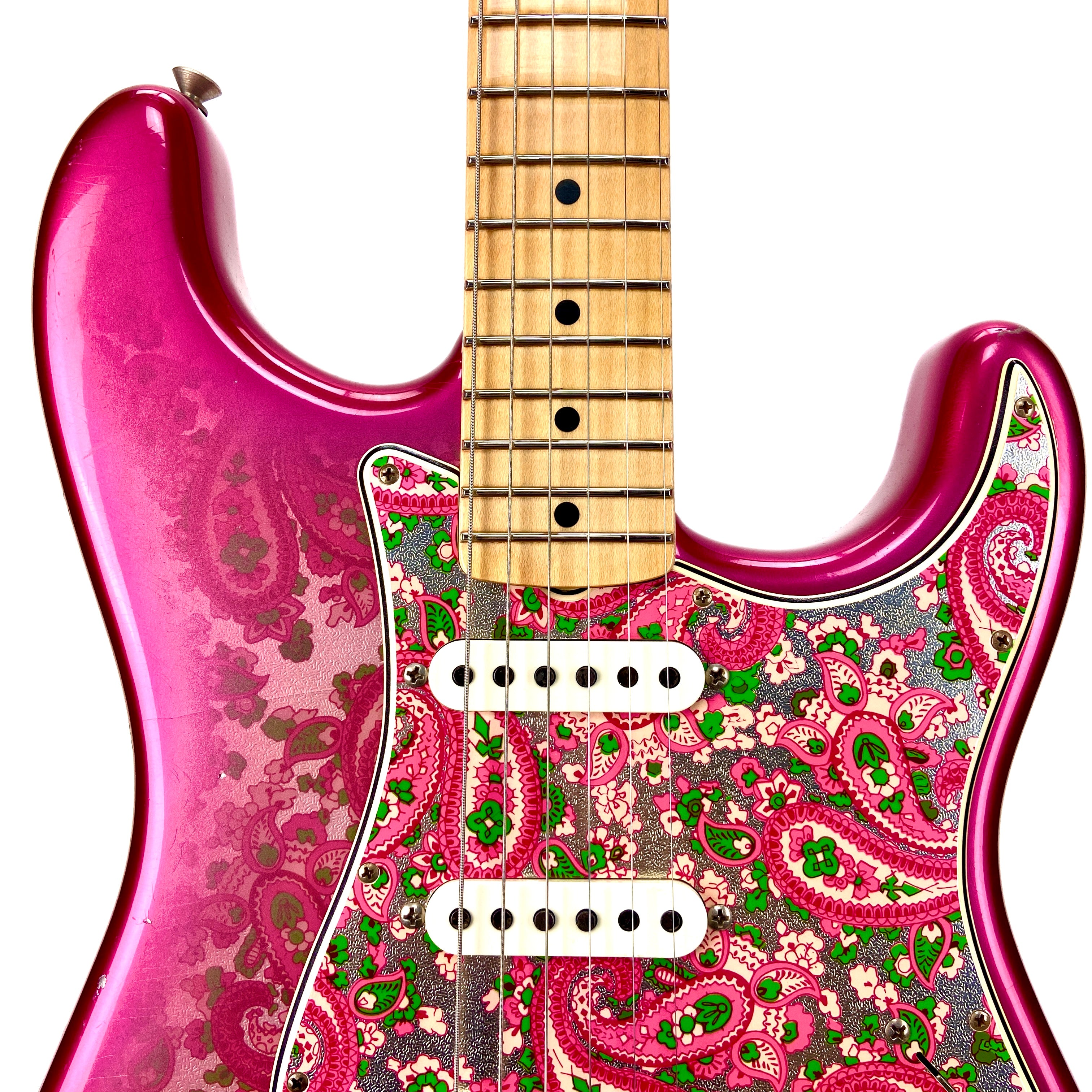 FENDER LIMITED EDITION '68 PAISLEY STRAT - RELIC